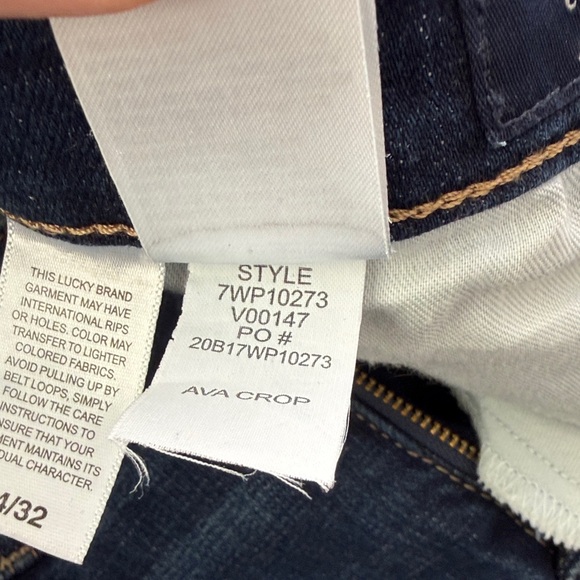 Lucky Brand Women's Dark Blue Capris - Picture 13 of 13